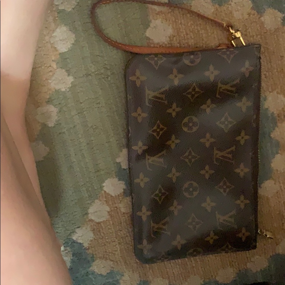 Large Louis Vuitton wristlet